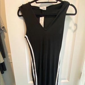 Black dress with hood NWT